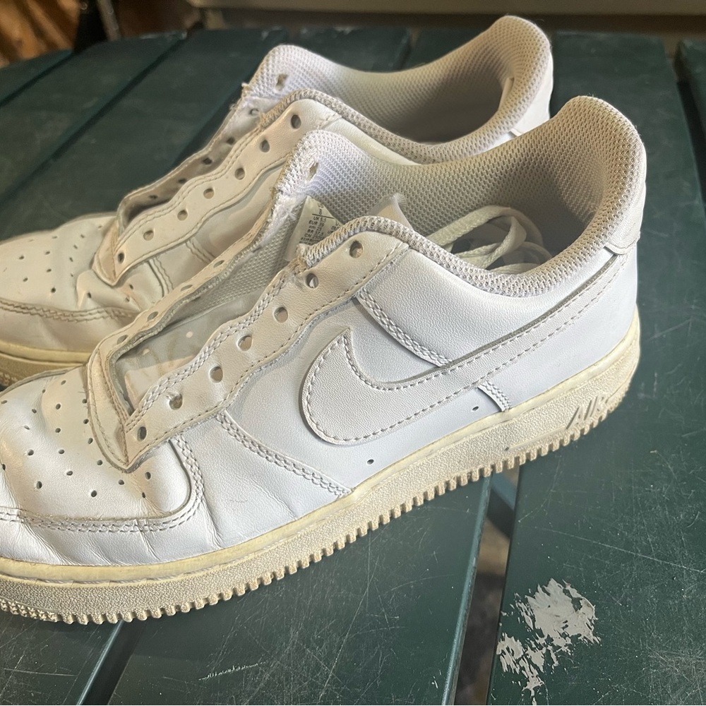 Nike Women's White Leather Sneakers